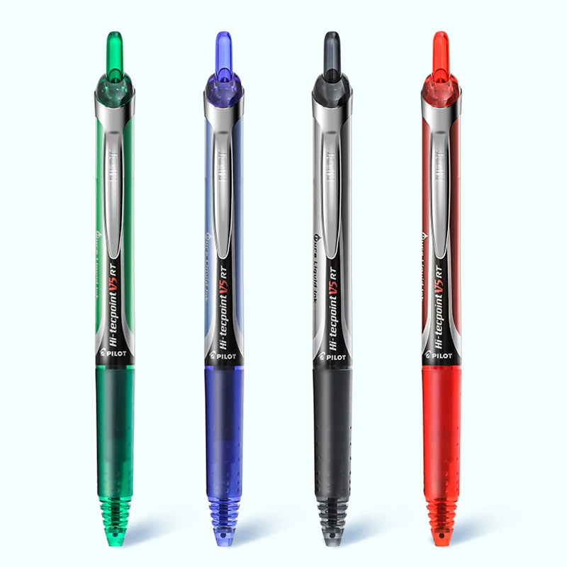 Pilot Pen V5 - ปากกาเจลแบบกดได้ Japan Pilot Hi-Tecpoint V5 RT