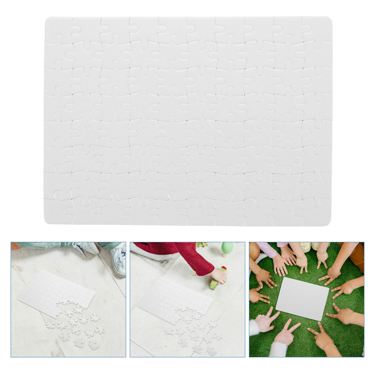 แผ่นจิ๊กซอว์เปล่า – แผ่นจิ๊กซอ - Puzzle Blank White บทวิจารณ์และราคา
