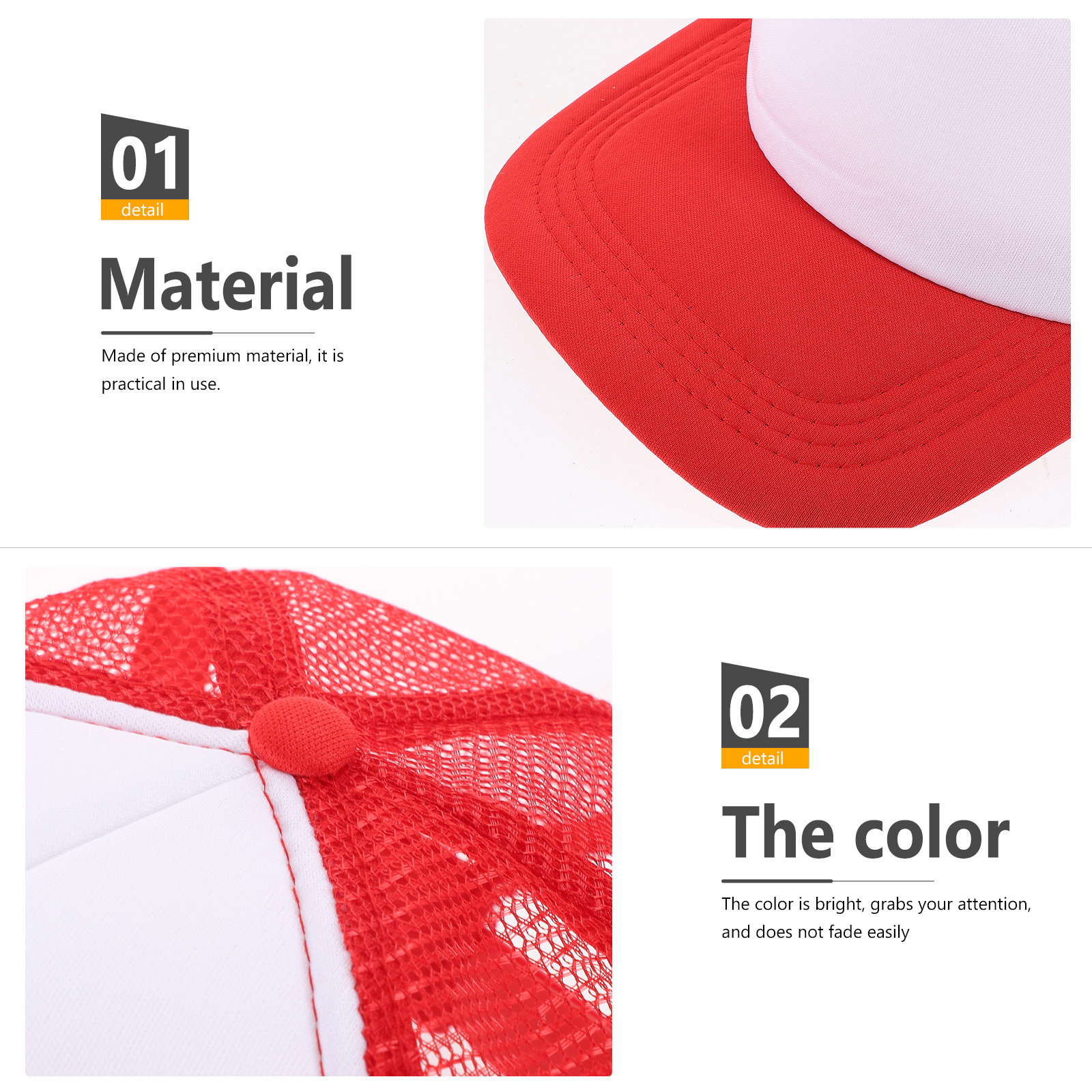 หมวกเบสบอลเปล่า 10 ชิ้น ผ้าตาข - Hat Sublimation Blank บทวิจารณ์และราคา