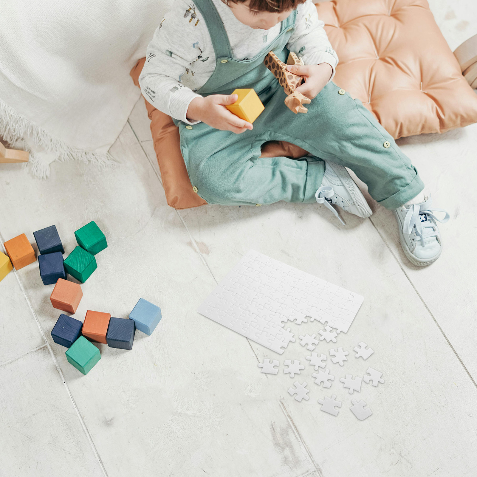 กระดานไวท์บอร์ดเปล่าสำหรับพิมพ - Puzzle Blank White บทวิจารณ์และราคา