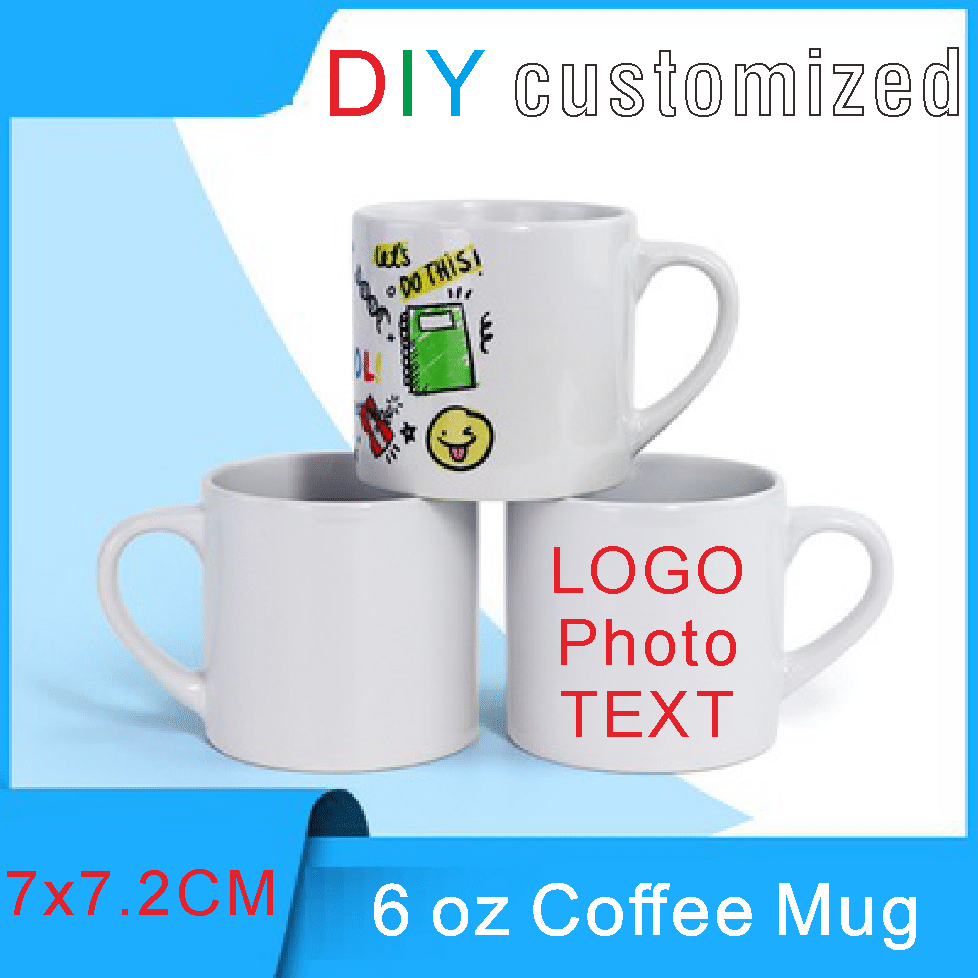 แก้วกาแฟขนาดเล็ก 175 มล. สามาร - Sublimation Mug White บทวิจารณ์และราคา