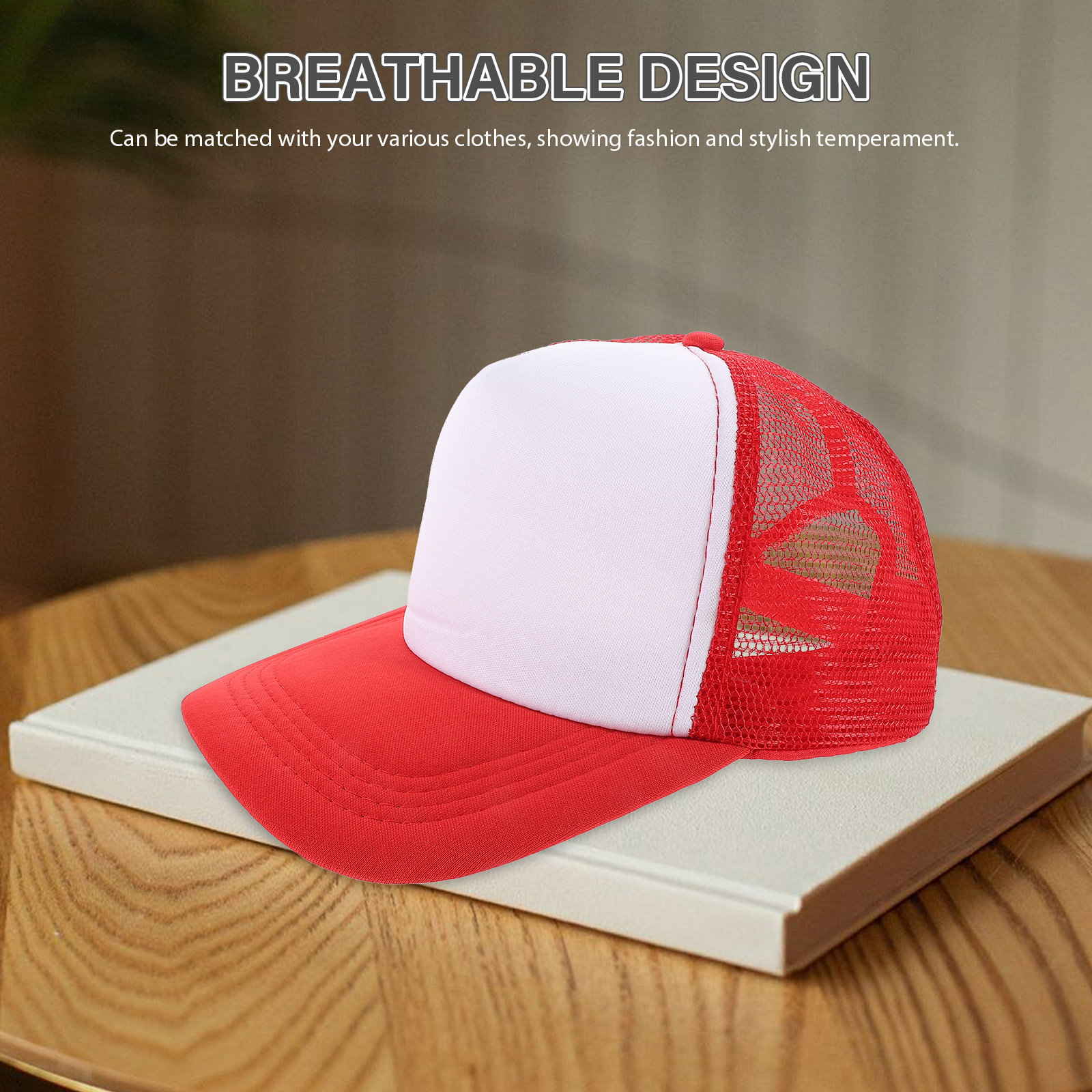 หมวกเบสบอลเปล่า 10 ชิ้น หมวกตา - Hat Sublimation Blank บทวิจารณ์และราคา