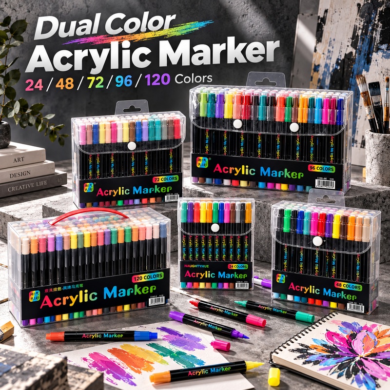 ปากกาเมจิกสีอะคริลิกสองสี 24/4 - Copic Marker Classic บทวิจารณ์และราคา