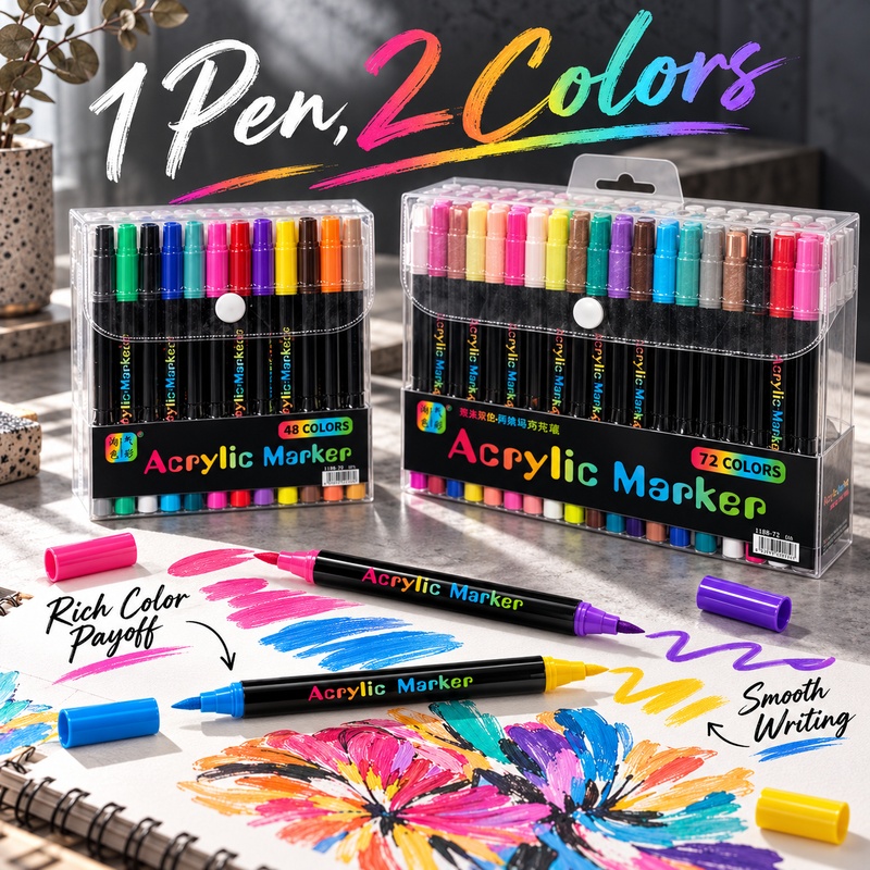 ปากกาเมจิกสีอะคริลิกสองสี 24/4 - Copic Marker Classic บทวิจารณ์และราคา
